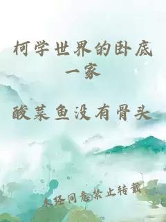 柯學(xué)世界的臥底一家