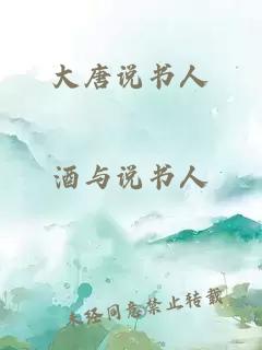 大唐說書人