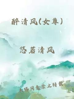 醉清風(fēng)(女尊)