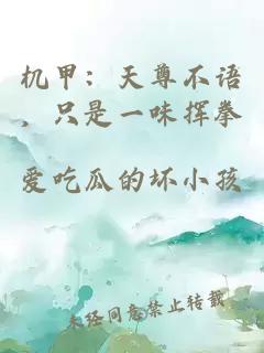 機(jī)甲：天尊不語，只是一味揮拳