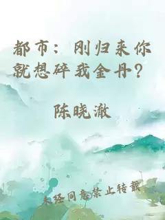 都市：剛歸來你就想碎我金丹？