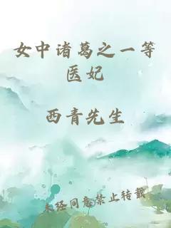 女中諸葛之一等醫(yī)妃
