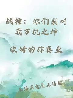 戰(zhàn)錘：你們別叫我萬機(jī)之神