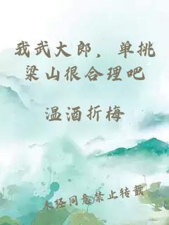 我武大郎，單挑梁山很合理吧