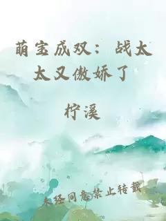 萌寶成雙：戰(zhàn)太太又傲嬌了