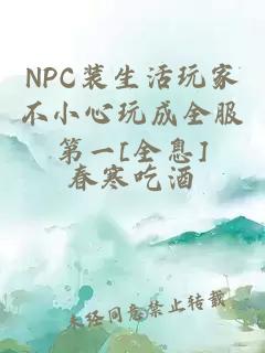 NPC裝生活玩家不小心玩成全服第一[全息]