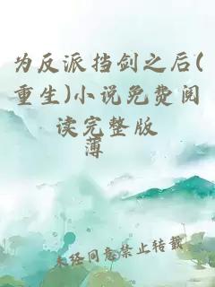 為反派擋劍之后(重生)小說免費(fèi)閱讀完整版