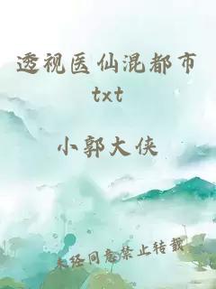 透視醫(yī)仙混都市txt
