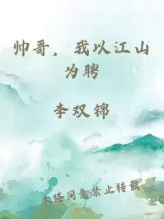 帥哥，我以江山為聘