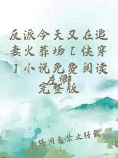 反派今天又在追妻火葬場［快穿］小說免費閱讀完整版