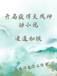 開(kāi)局獲得天殘神功小說(shuō)