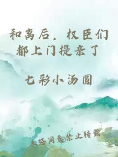 和離后，權臣們都上門提親了