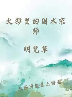 火影里的國(guó)術(shù)宗師