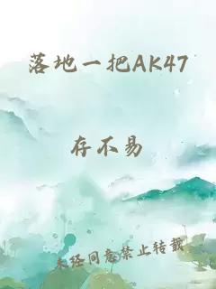 落地一把AK47