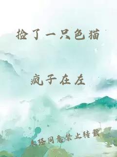 撿了一只色貓