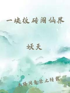 一塊板磚闖仙界