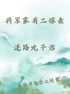 將軍家有二嫁妻