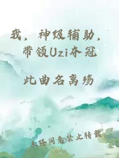 我，神級輔助，帶領(lǐng)Uzi奪冠