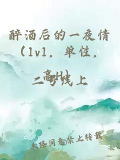 醉酒后的一夜情（1v1，單性，高H）