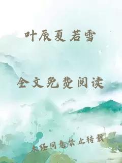 葉辰夏若雪