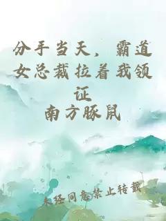 分手當天，霸道女總裁拉著我領證