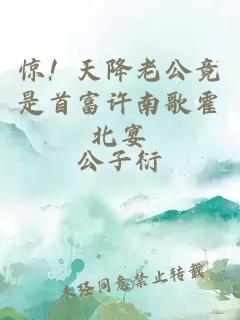 驚！天降老公竟是首富許南歌霍北宴